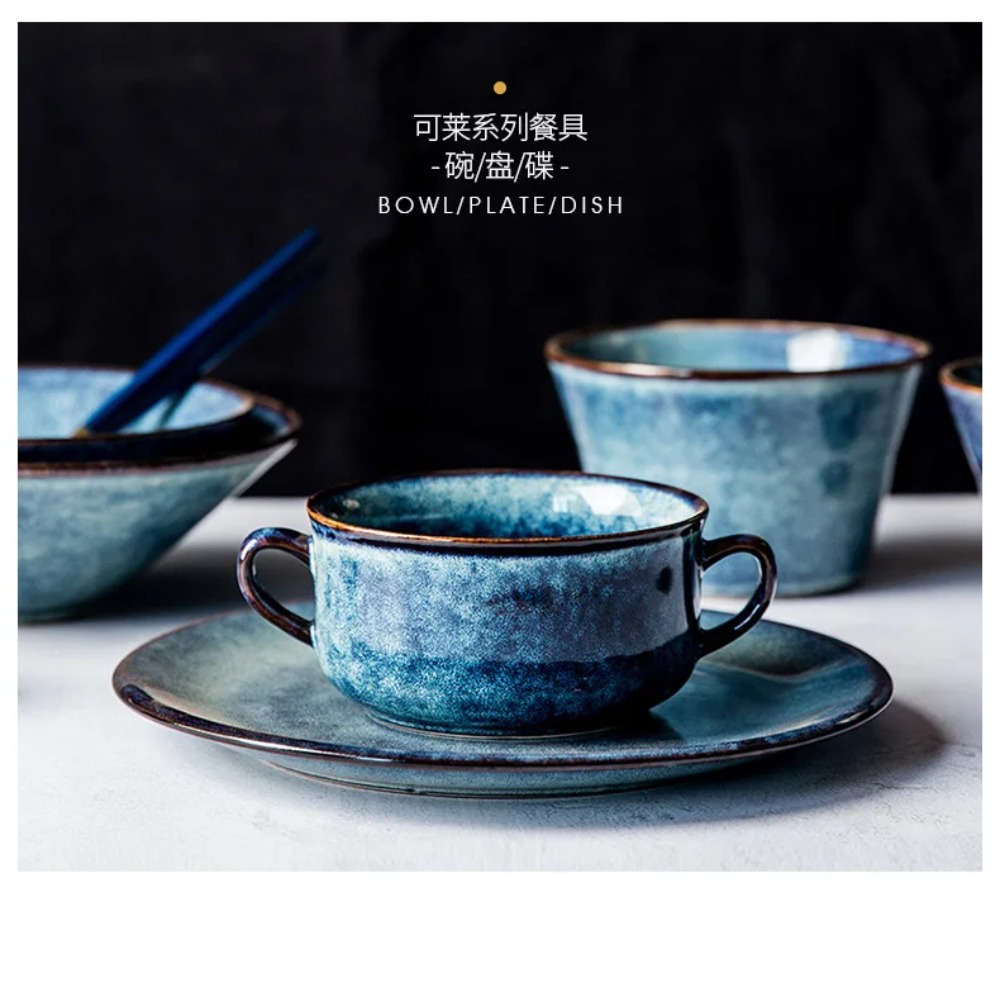 Dim Sum Basket - Stoviglie in Ceramica Cinese Retrò con