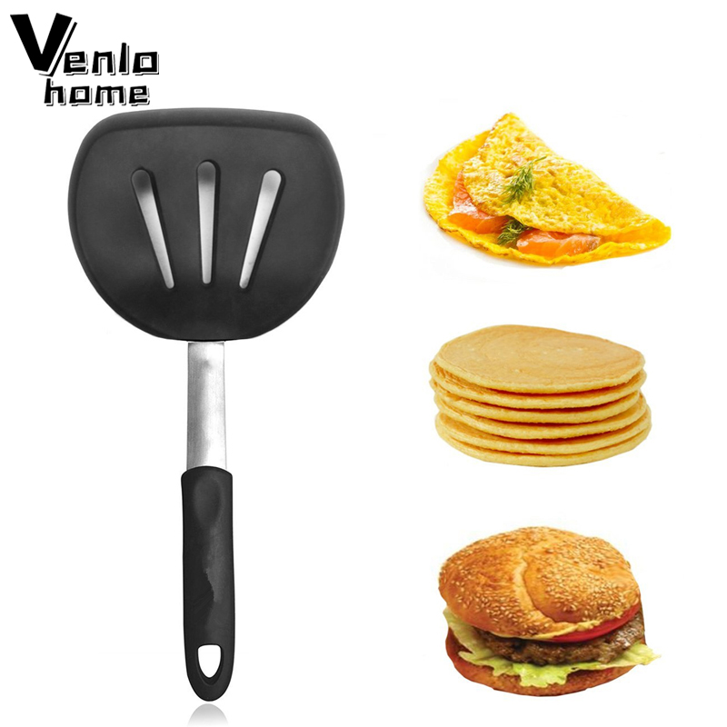 Okonomiyaki Spatula - Spatola flessibile in silicone Turner ampio